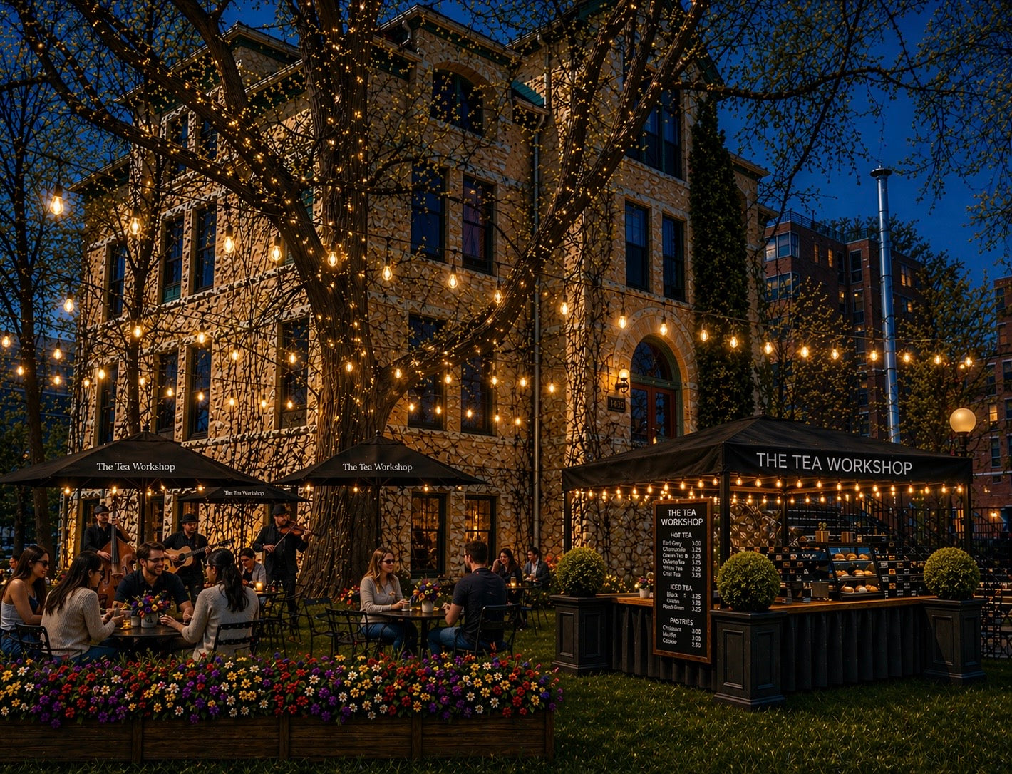 Help Build The Tea Workshop’s First Outdoor Café Space