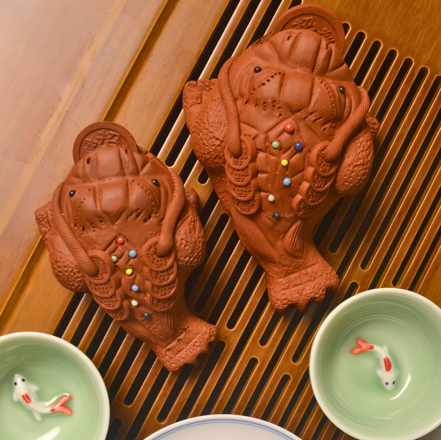 Three-Legged Toad Tea Pet