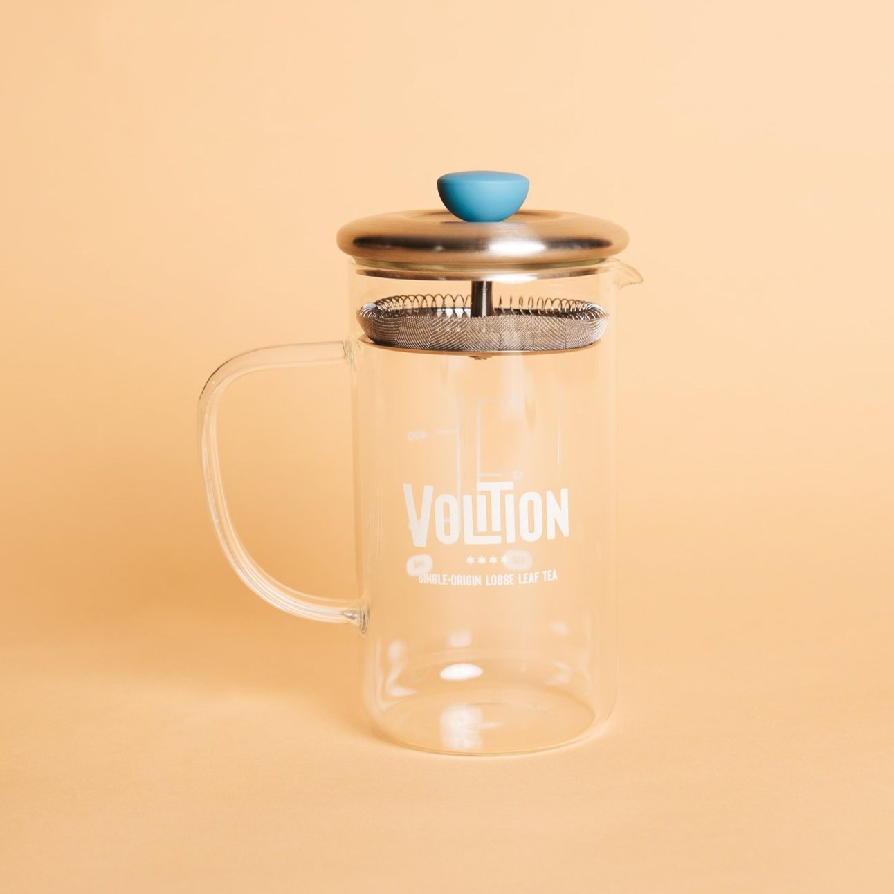 "TheMovement" Glass Tea Pot